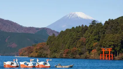 Hakone | A vast natural environment developed by Hakone Volcano