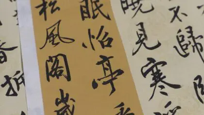 Calligraphy in Japan | Beautiful and dynamic expression