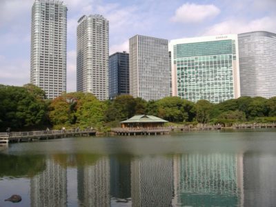 Hamarikyu Garden,japan