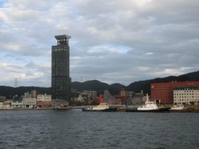 Moji Port in Kitakyushu, Japan