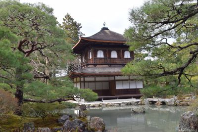 The Silver Pavilion in Kyoto, which was built during the Warring States Period in Japan