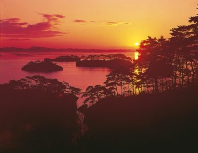 Matsushima island on Japan's northeastern coast