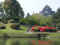 Okayama Korakuen Japanese garden in Japan
