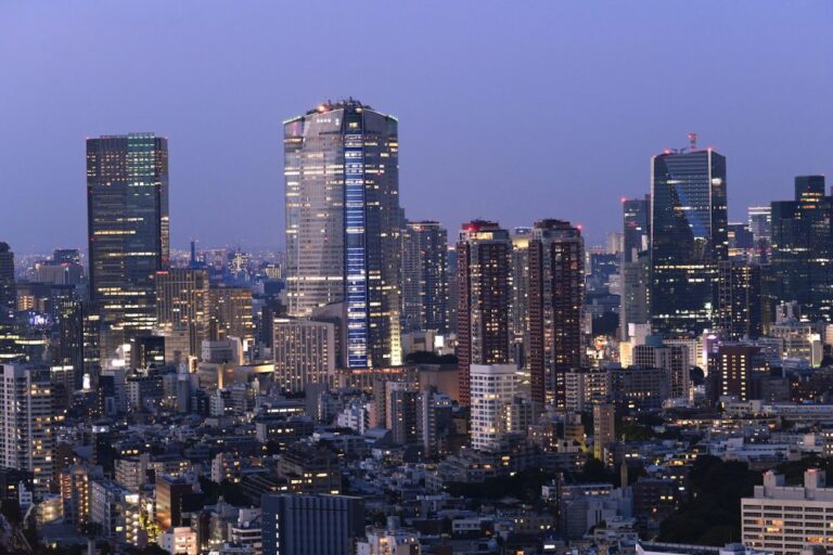 Night view of Roppongi, Tokyo