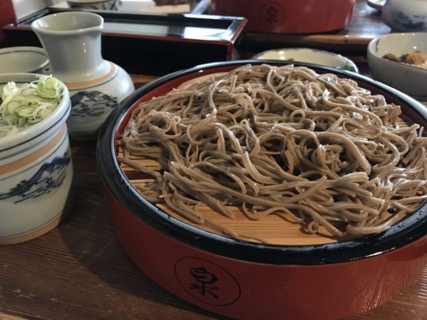 Soba, Japanese buckwheat noodles