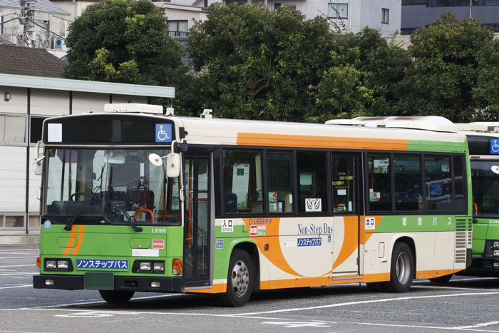 Public transportation bus in Japan