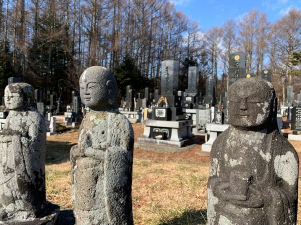 Jizo statues in Japan