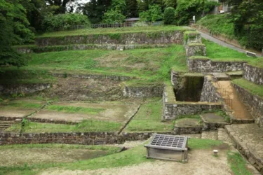 Kanayama Castle ruins in Gunma, Japan