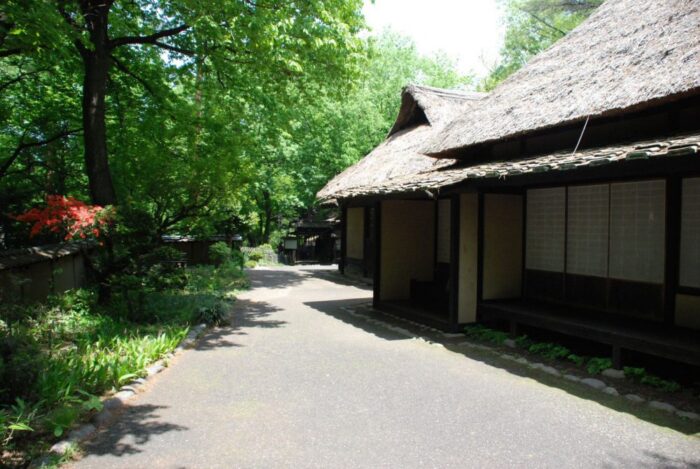 Traditional house in Mikazukimura, Gunma, Japan