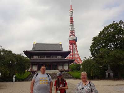 japan tour, zojoji temple