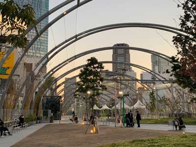 shibuya sunset