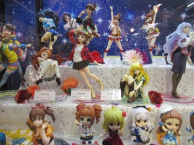 anime figurines in Japan