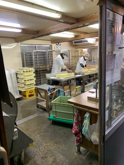 A seaweed factory in Sado, Niigata, Japan. Seaweed production is a small part of industry in Japan