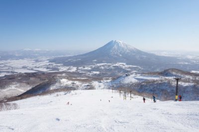 Niseko ski resort in Hokkaido, Japan