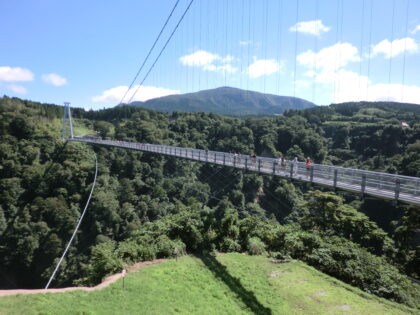 Kokonoe Yume Otsuribashi, Oita | Exhilarating and beautiful view as if you are walking in the sky