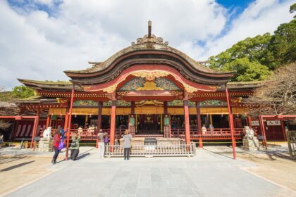 Dazaifu Tenmangu Shrine where the God of Learning is Enshrined