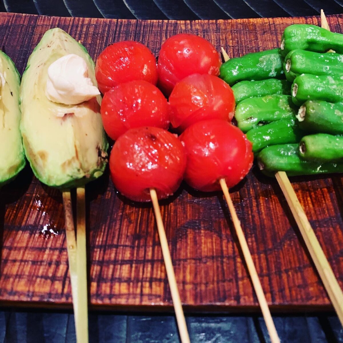 vegetable yakitori