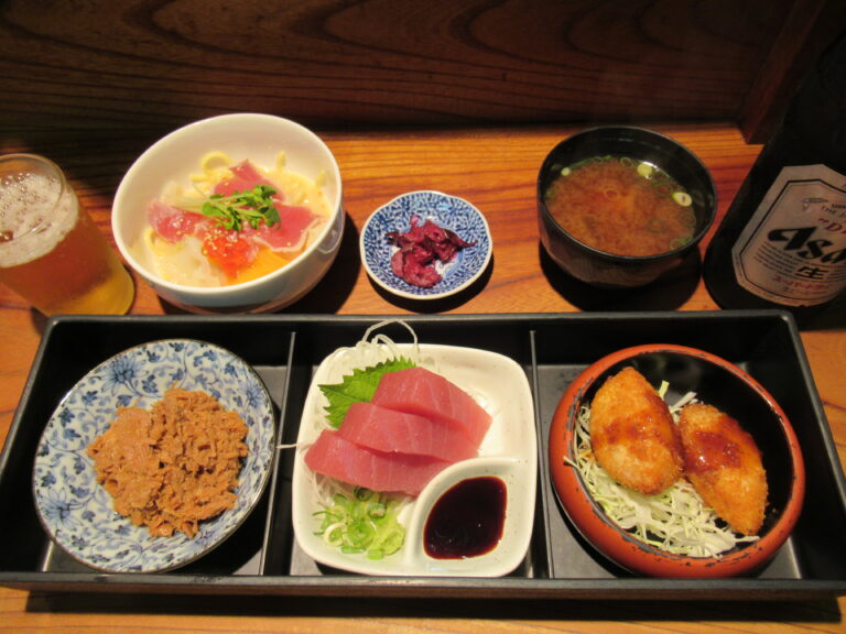 tuna set menu