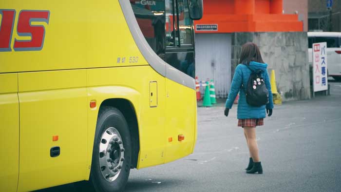 Hato bus in Japan