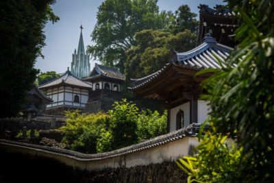 A temple in Hirado near Nagasaki, Japan. A great destination for a post covid trip