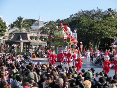 Parade in Tokyo Disneyland, Japan, travel guide