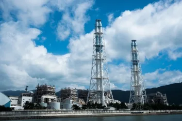 A thermal power plant for energy generation in Japan