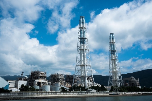 A thermal power plant for energy generation in Japan