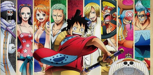 Characters of anime and manga One Piece from Japan