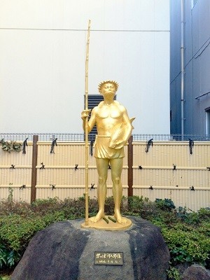 Statue of Kappa in Kappabashi Kitchen Street, Tokyo, Japan