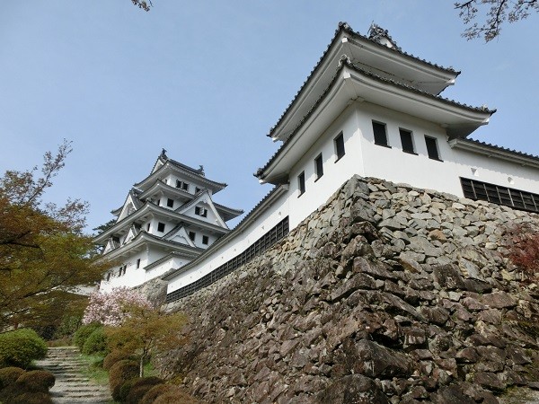 Gujo Hachiman Castle in Gifu, Japan