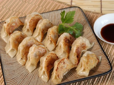 Gyoza dumplings from Japan