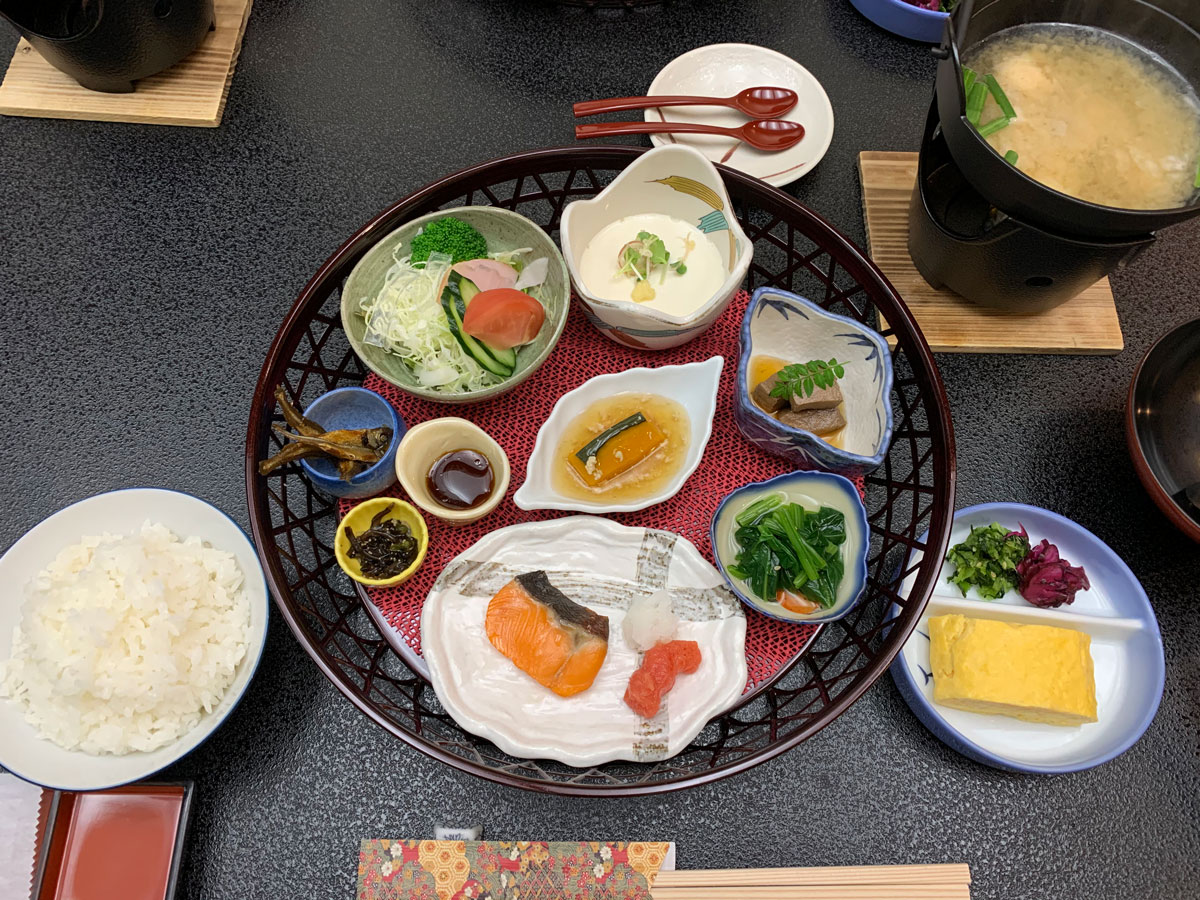 Ryokan dinner