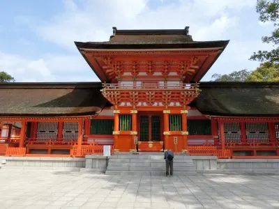 Usa Jingu shrine in Oita, Kyushu, Japan