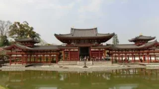 Byodoin Temple with its shining golden phoenix