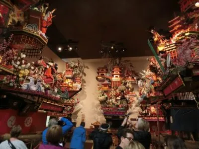 Hita Gion Yamahoko Kaikan, float museum in Oita, Japan