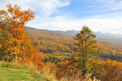 Yatsugatake in autumn