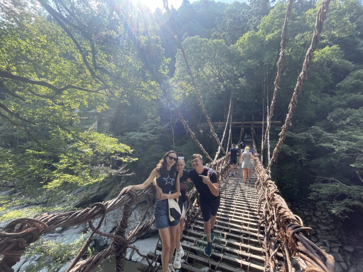 Shoot at Kazurabashi bridge | Japan City Tour | Travel agency in Tokyo