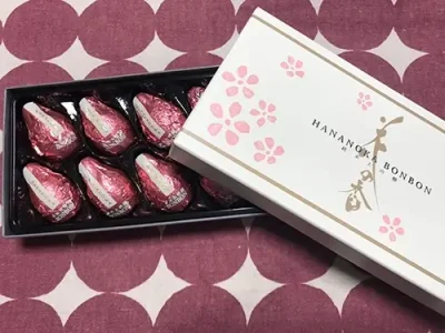 Chocolates with sake flavor in Japan