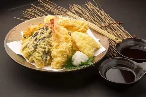 Tempura, fried Japanese food