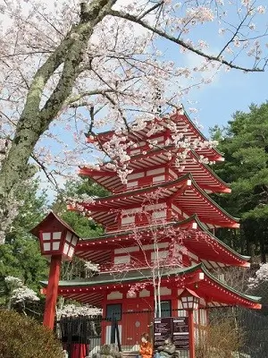 Chureito five-storied pagoda
