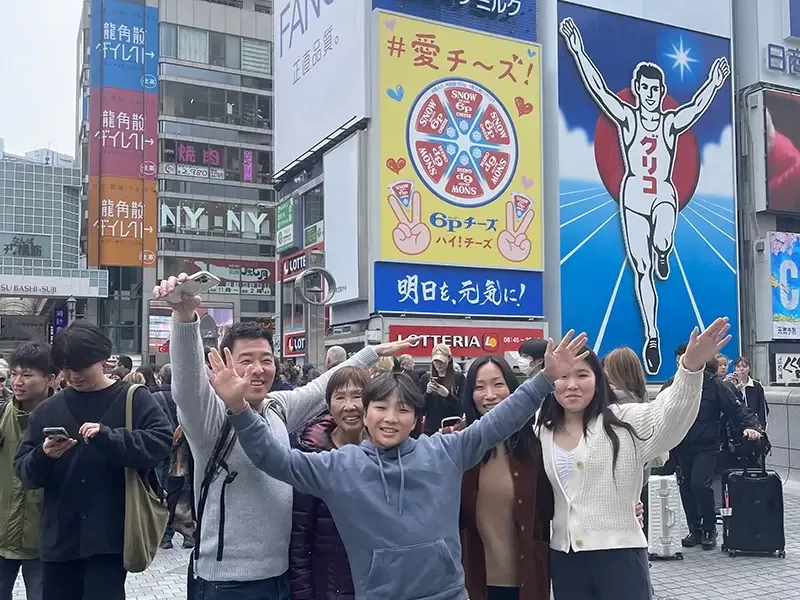Shoot in Dotombori, glico
